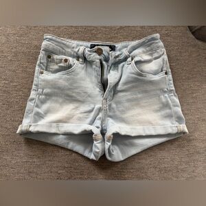 Light Wash Denim Shorts